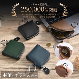 KABANTiFY Men's Coin Purse, Small, Genuine Leather, Fits in the Cold, green