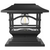 Davinci Lighting Edison Solar Outdoor Post Cap Lights - 4X4