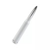 VMS Racing Silver VMS White Bullet Antenna for Chevy Silverado