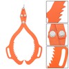 Timunr 2 Serrated Claw Hook,Log Lifting Tongs, Heavy Duty Grapple