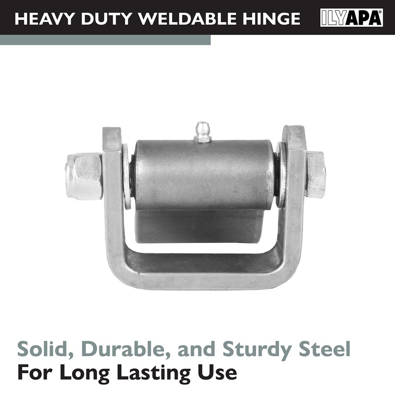 Ilyapa Weldable Formed Strap Style Trailer Gate Hinges - 7