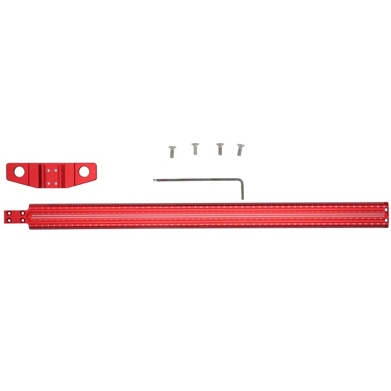 T Square Ruler Aluminum Alloy Removable Woodworking Scriber Art Framing