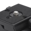 Alloy Quick Release Plate Adapter with 3/8in to 1/4in Screw