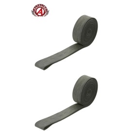 ALTA PAIR (TWO) 27" INCH BICYCLE RUBBER RIM STRIPS FOR  27 X 1 1/4" WHEEL 12MM WIDE.