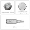 DAKCOS T10 Torx Bit Assortment from S2 (Length: 25 mm,