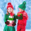 American Trends Kids Winter Toddler Mittens Multicolor Soft Knitted Gloves