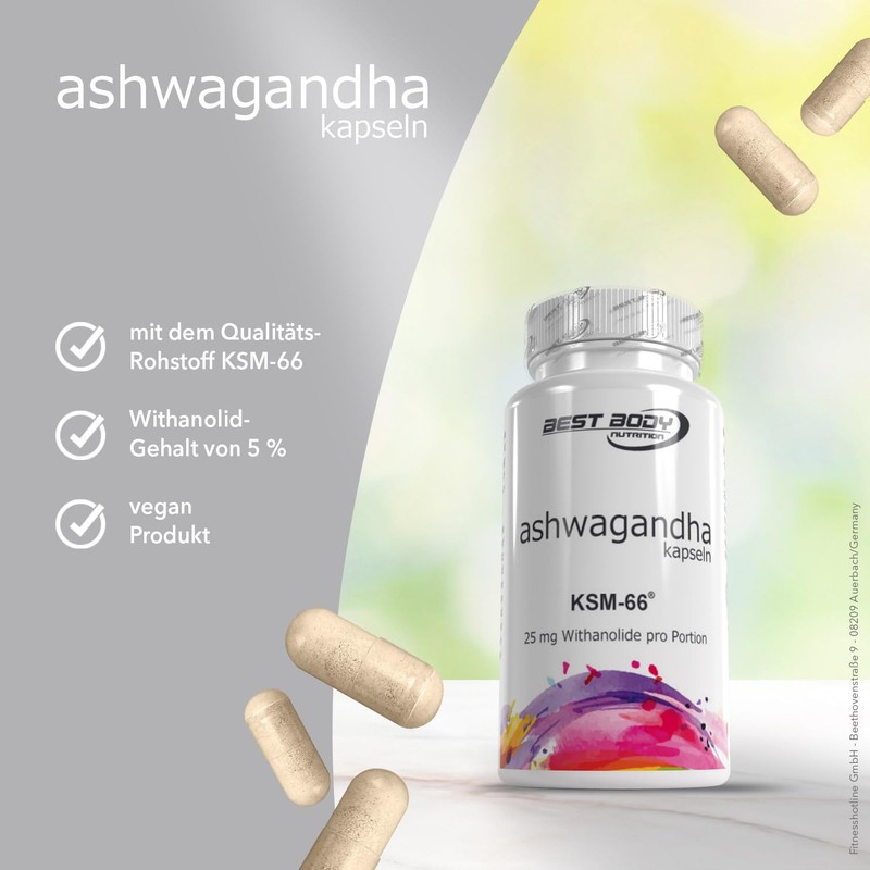 Best Body Nutrition - Ashwagandha capsules with quality raw material