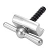 Aluminum Alloy Folding Bicycle Faucet Handlebar Handle Foldable C Buckle
