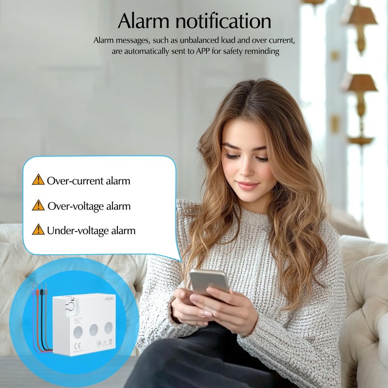 eMylo Smart Wifi Energy Meter Mini Power Consumption Meter 99%