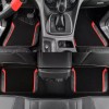 CAR PASS Leather Steering Wheel Cover and Waterproof Car Floor