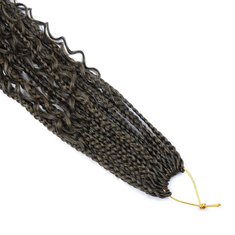 20 inch Goddess Box Braids Crochet Hair for Black Women