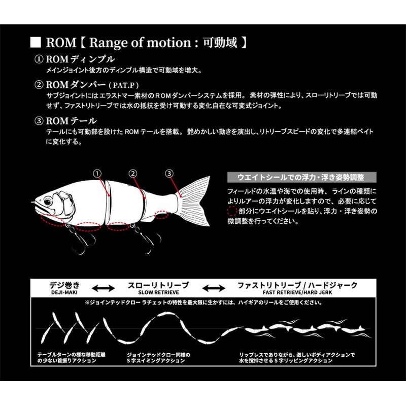 Gan Craft Ayu Joined Claw Ratchet 184F #05 Blue Back