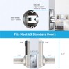 Signstek Keyless Entry Door Lock, Keypad Door-Lock with Code, Electronic