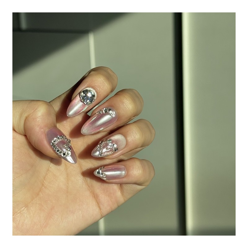 Powder Nail Glass Nail Lovely Blusher - M-Ballerina / 파우더네일
