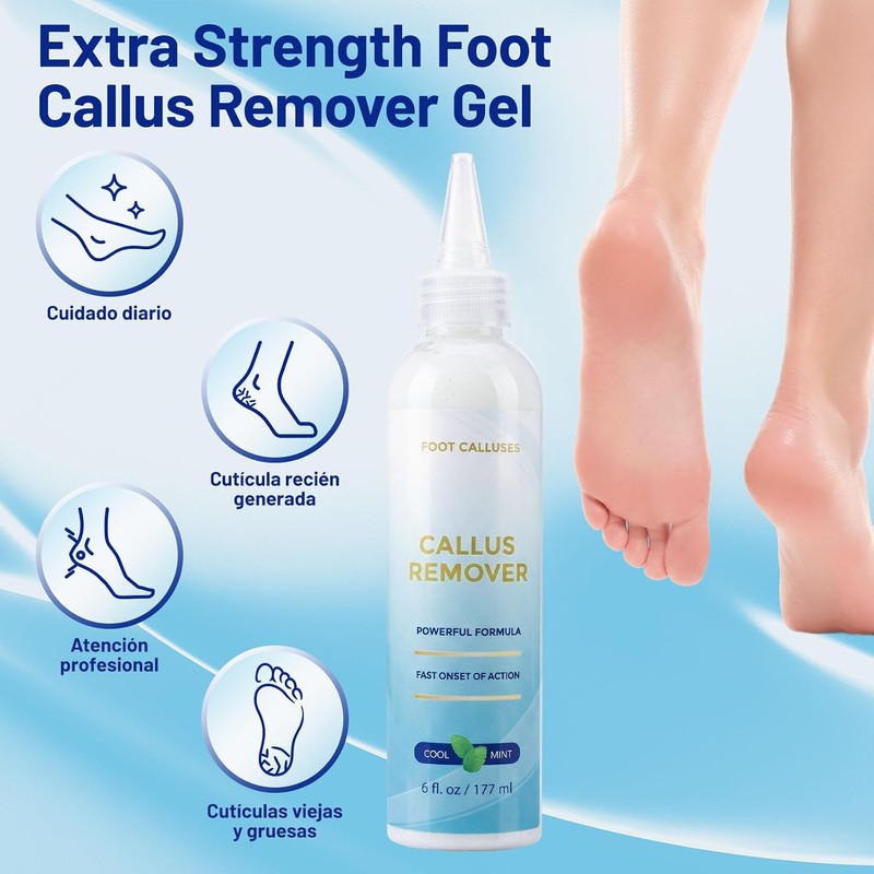 Foot Callus Remover Gel Extra Strength 6 oz – GIVOOBE
