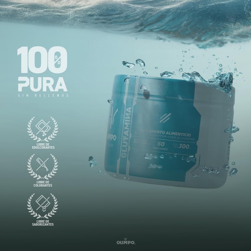 Olimpo Poseidon Glutamina 300g sin sabor