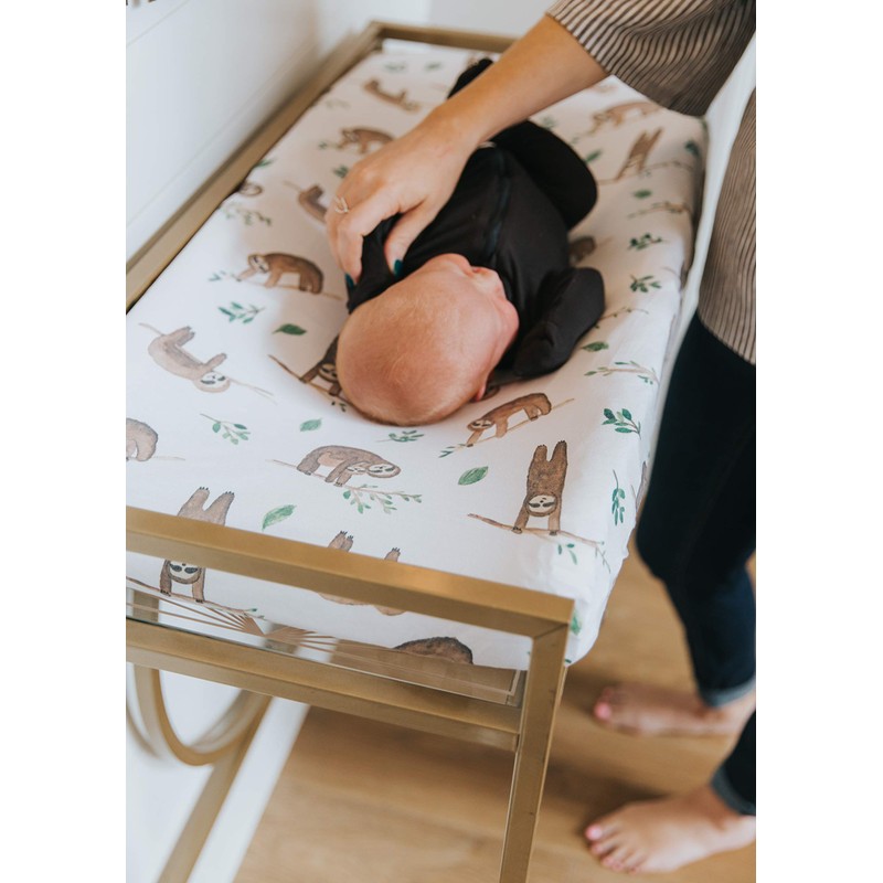 Copper Pearl Funda para cambiador de pañales de punto prémium