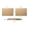 ROCKSHEAT Large Pizza Stone, 20"x13.5" Rectangular Pizza Stone for Oven