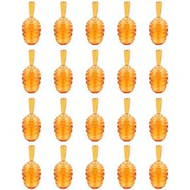 Envases de Brillo Labial Forma de Panal, 20 Piezas Marrón Plástico Recargables, Cierre Seguro, para Viaje y Diy, Diseño Creativo de 20 Unidades