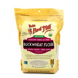 Bob's Red Mill Organic Buckwheat Flour, 22 Ounce, (Pack of 3)