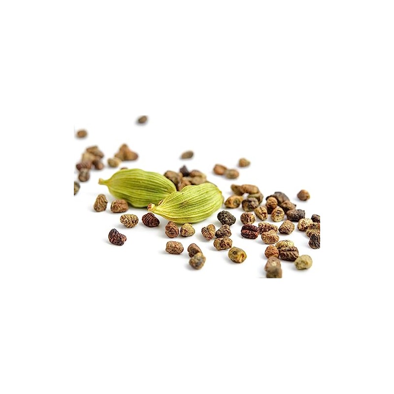EcoEcho Organic Green Cardamom Pods Whole - 454g / 1