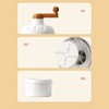 Hand Crank Shaved Ice Machine Stainless Steel Blades Safe Portable