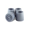 Essential Medical Supply Cane Tips - Replacement Pack of 4,
