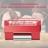 Honing Guide Tool Fixed Angle Woodworking Whetstone Sharpening Holder for