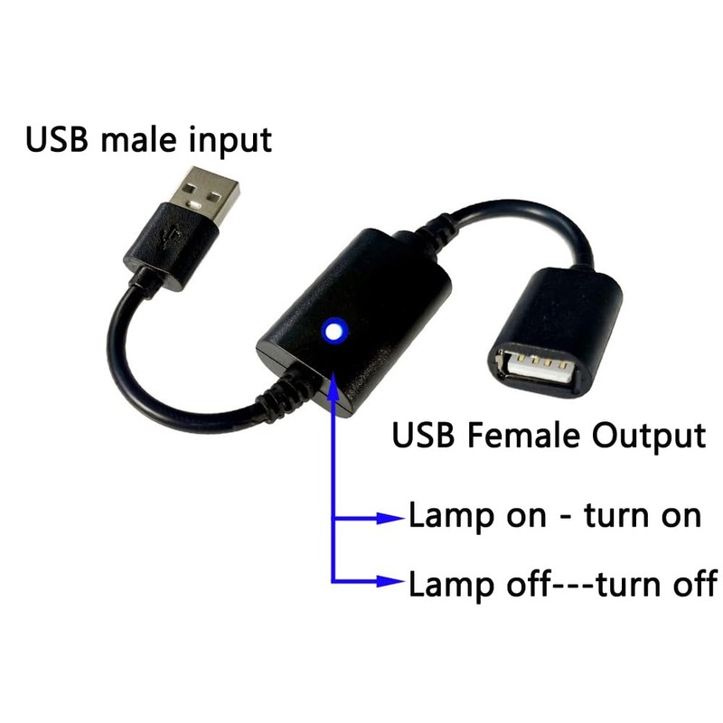 fushionsea DC 5V USB Remote Control Switch（433mhz 1 Remote 1