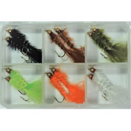 Fly Shop Complete Fly Set SD Selection Control Fishing Ground SP Bead Head Maraboo #14