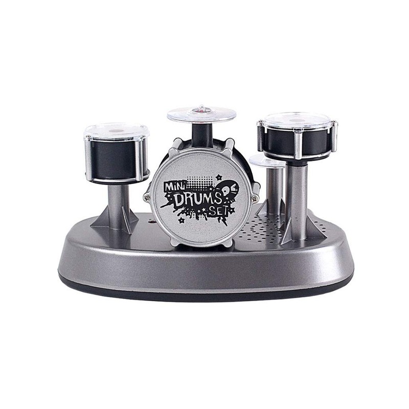 Alnicov Mini Finger Drum Set Desk Touch Drumming LED Light
