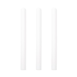 LNQ LUNIQI White Drying Stick Diatomaceous Earth Pack of 3 Portable Absorption Rod Dehumidification Tool Diatomaceous Earth Drying Rod for Kitchen, Suitcase, Wardrobe or Potted Plant (White)