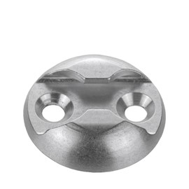 Safetytex Lashing Point for Airline Rail - Lashing Plate Made of Aluminium - Retaining Point 10.2 mm x 44 mm - Perfect for Load Securing - Fixing Single Fitting - Pack of 6