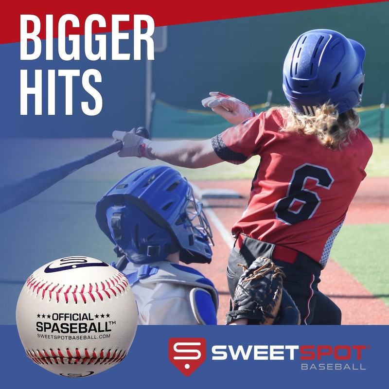 SweetSpot Senior 34 | Plastic Bat and Ball Combo Set