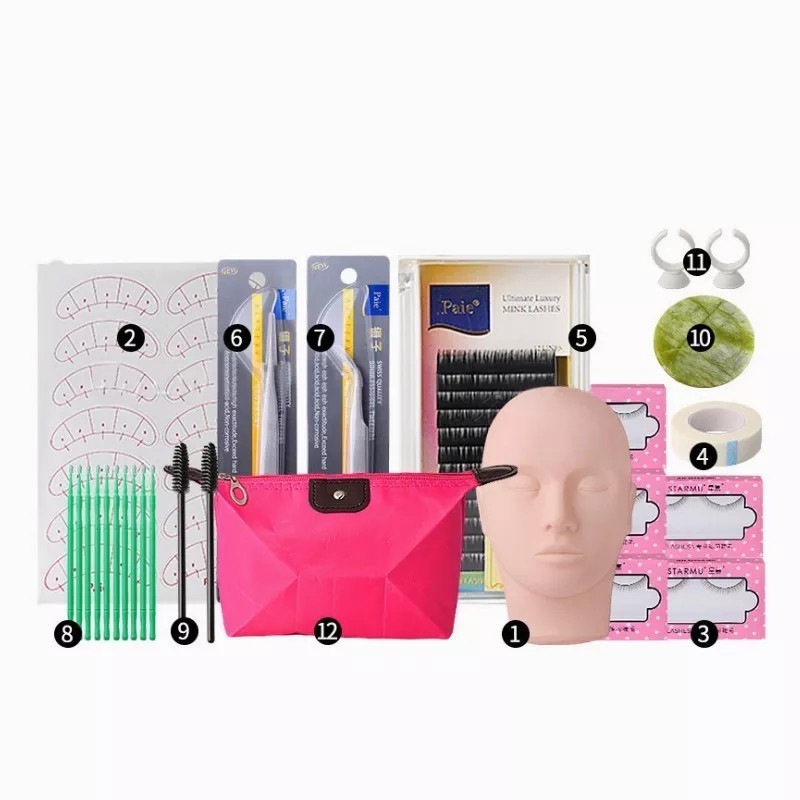 Repink Kit De Extensión De Pestañas Con Cabeza De Maniquí
