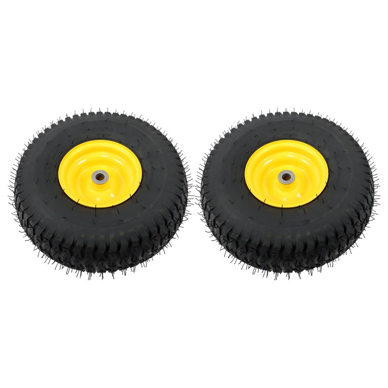 ALL-CARB 2 Pack 3 Inch Center Hub 15x6.00-6 Lawn Mower