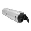 Protein Shaker Bottle with Scale Portable Stainless Steel Double Section