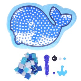 Plush Craft DIY Animal Pillow Safe Reliable Bright Colors Have Fun Decompression Animal Pillow Toys for Kids Whale 33288