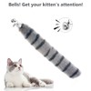 LASOCUHOO Cat Worm Toys, (3 Packs) Interactive Cat Wand Replacement,