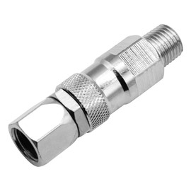 Homhelar 1/4-Inch 360 Degrees Rotate Stainless Steel Airless High Pressure Spray Gun Hose Swivel Joint for Paint Sprayers and Hose