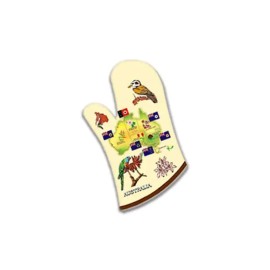 I Love Australia Oven Mitt