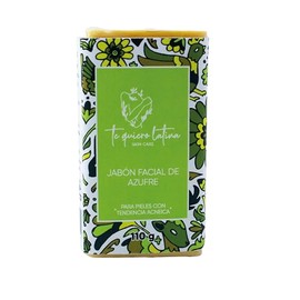 Jabón de azufre | Jabon facial | Skin care | Exceso de grasa y acné, barros y espinillas | Limpia la piel | pieles con tendencia acnéica | 100 gr