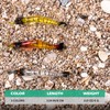 Goture Soft Plastic Lures Artificial Bait Luminous Shrimp Fishing Lure
