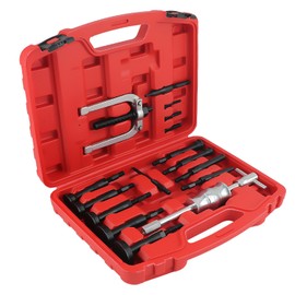 maXpeedingrods Blind Hole Collet Bearing Puller Extractor Kit, Slide Hammer Pilot Insert Internal Bearing Removal Tool Set, 16PCS