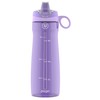 Pogo BPA-Free Tritan Plastic Water Bottle with Soft Straw, 32