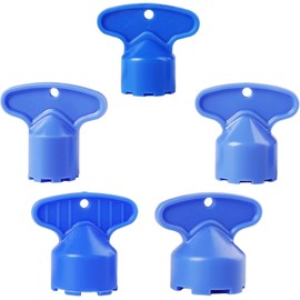 Dokpav 5PCS Tap Aerator Key, Cache Faucet Aerator Key, Faucet Aerator Key Removal Wrench Tool with 5 Sizes M16.5, M18.5, M21.5, M22.5, M24 Recessed Aerator Key, Sink Aerator Wrenche for Cache Aerators
