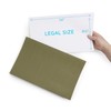 Blue Summit Supplies Legal Size Hanging File Folders, 1/3 Cut