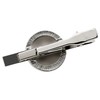 American Coin Treasures Buffalo Nickel Silvertone Coin Tie Clip