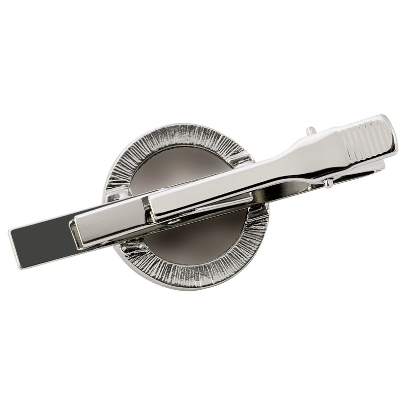American Coin Treasures Buffalo Nickel Silvertone Coin Tie Clip