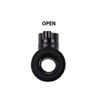 Barrow G1/4" Mini Valve with Aluminum Handle, Black Handle, Black